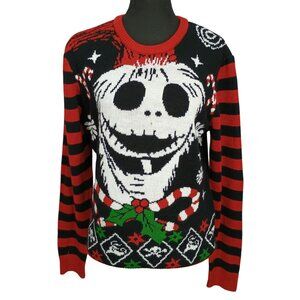 Disney The Nightmare Before Christmas Ugly‎ Christmas Sweater Jack Skellington